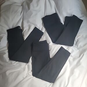Split59 Black Capri Leggings Size XS (LOT of 3)